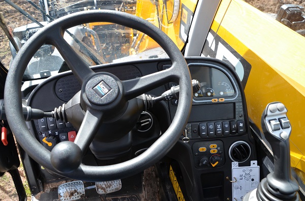 The cab features a new colour dash display.
