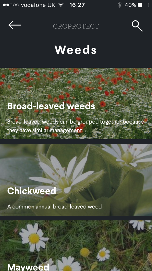 Croprotect weeds