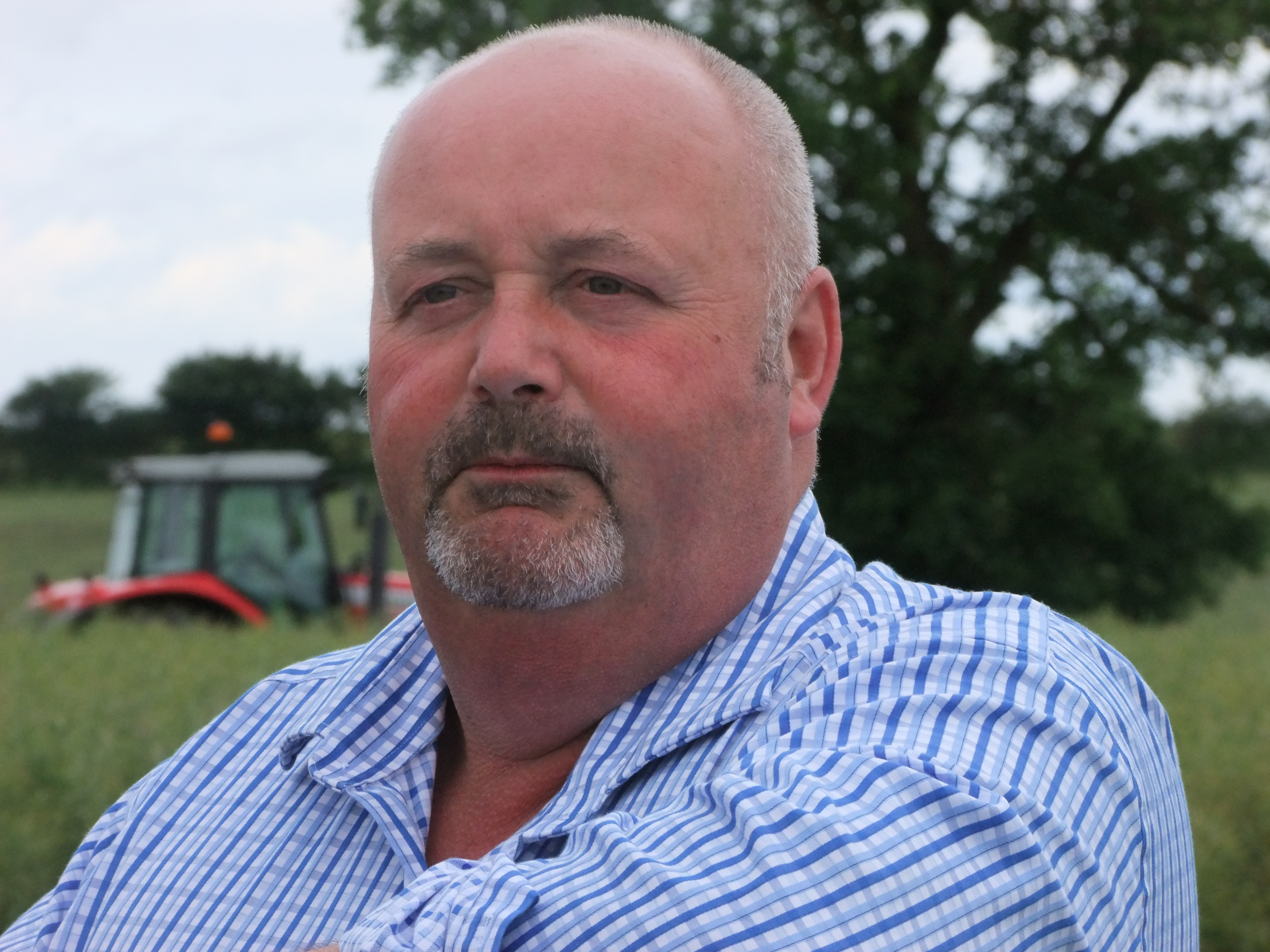Mark Hemmant isn’t aiming for suppression of the blackgrass, but an open cover crop that isn’t overly competitive.