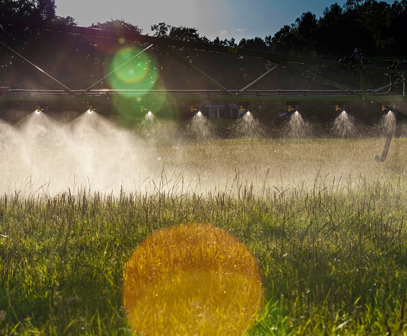 Some product labels specify drift-reducing technology must be used.