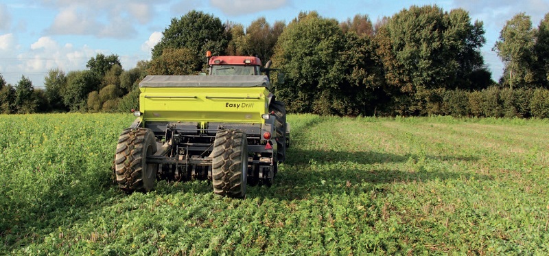 Some European manufacturers have gained experience in France and Germany where farmers are no longer permitted to leave land bare over winter.