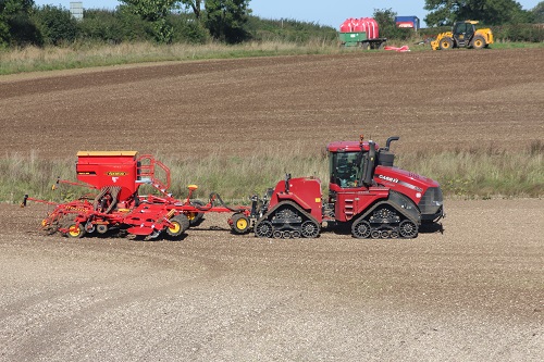 The improvements Väderstad has made to its drill include better access to the gangway and seed hopper, which means filling up is easier and safer.