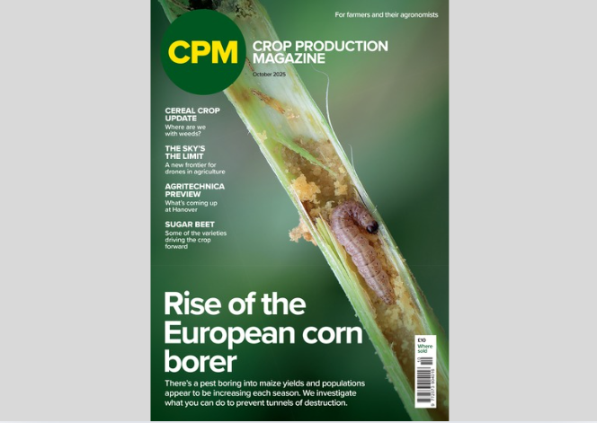 Crop Production Magazine October 2025 front cover