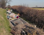 Fly-tipping on UK farms