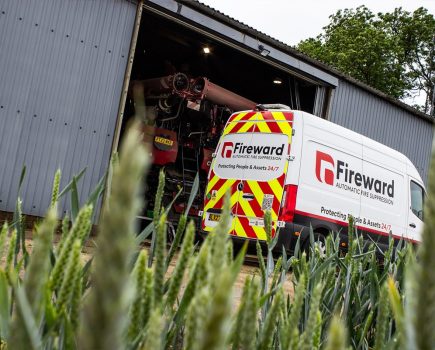Combine fire prevention